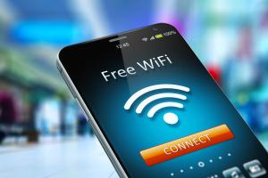 Public wifi connection free wifi